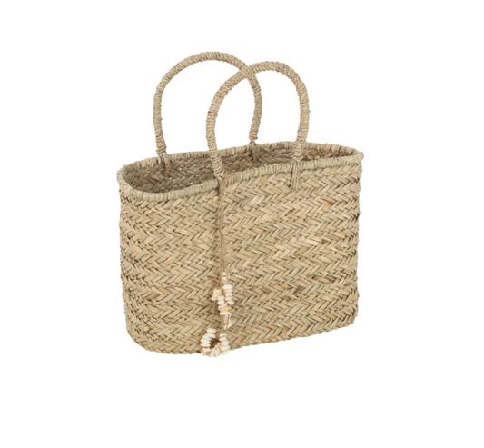 Beach bag | Jute - shells