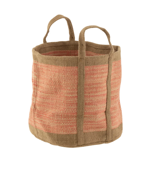 Pink Seagrass basket