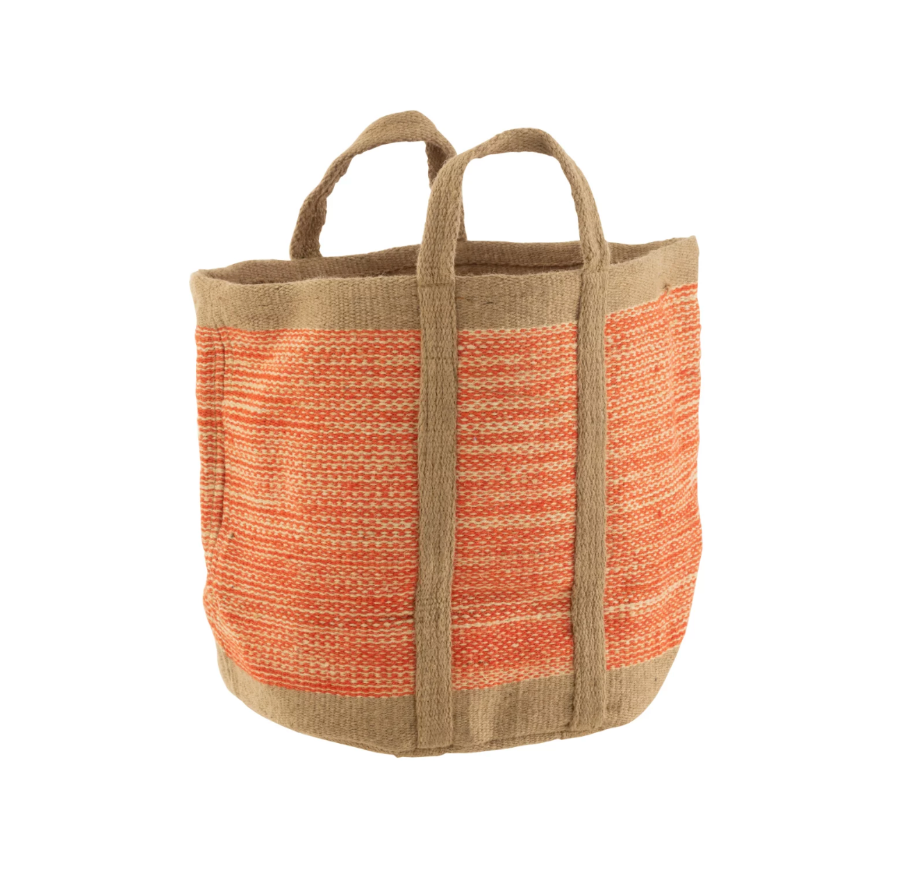 Orange Seagrass basket