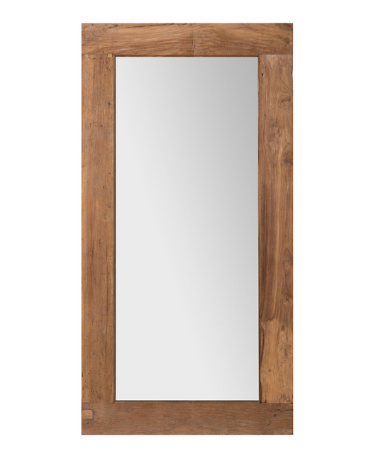 Wooden statement mirror 200