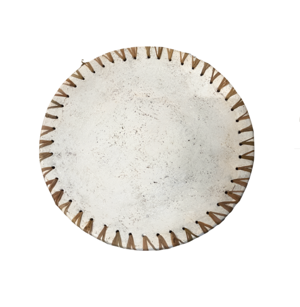 Plate Raf white L