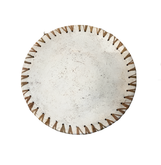 Plate Raf white L