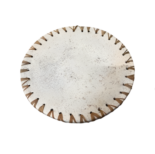 Plate Raf white M