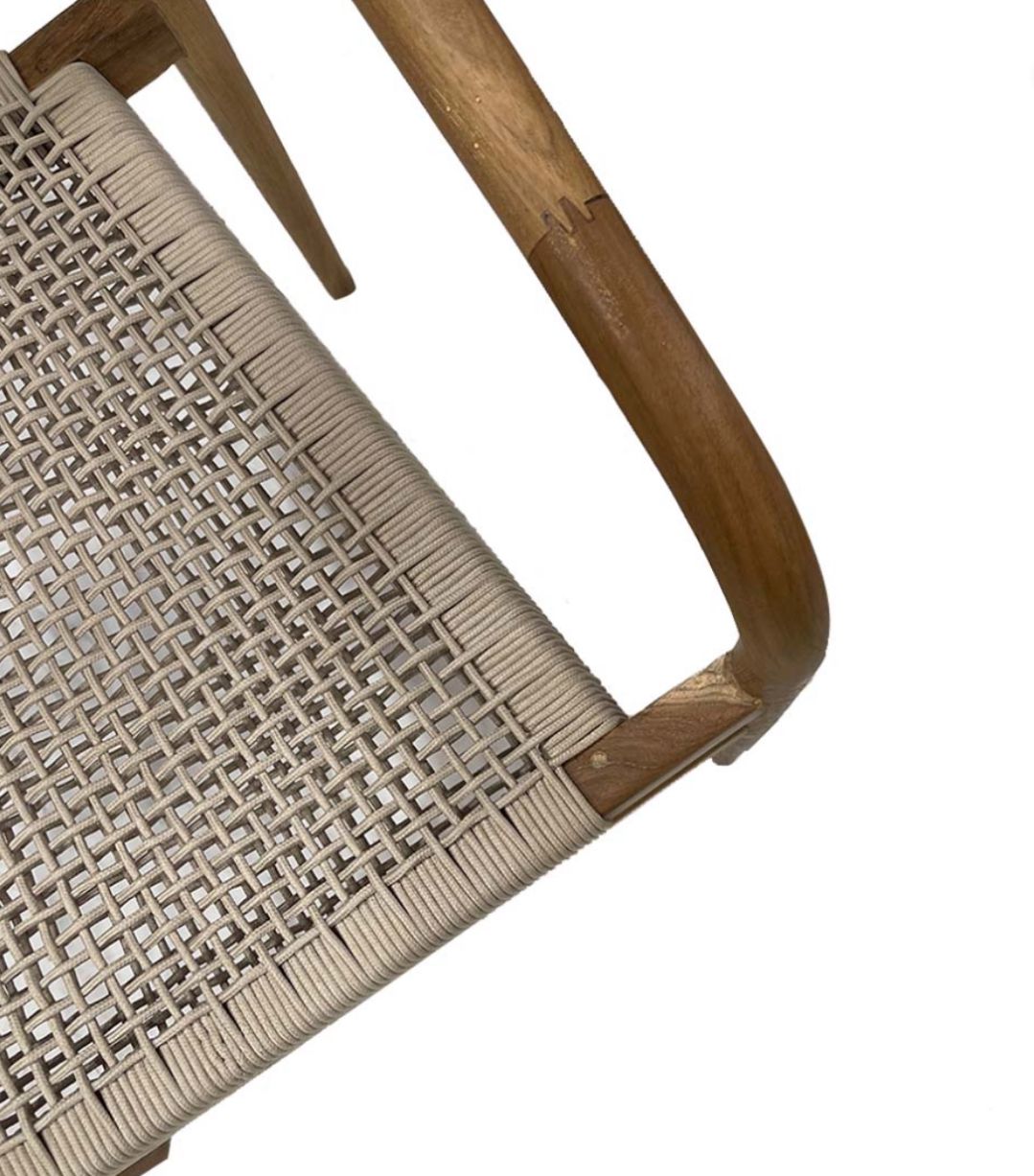 Outdoor dining chair | sand